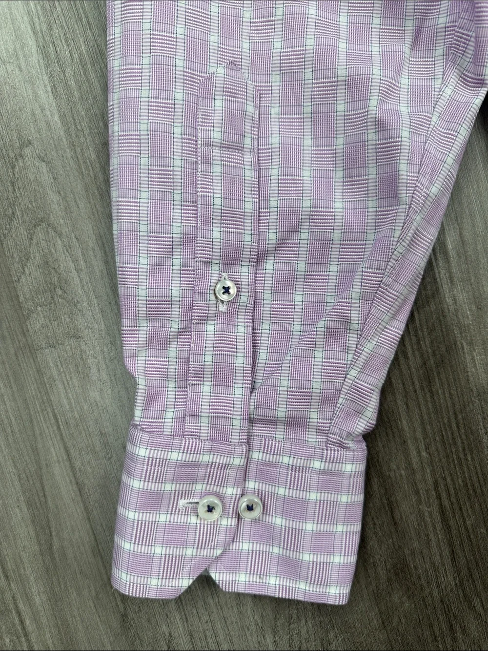 Robert Talbott Estate Trim Fit Plaid Long Sleeve Button Down - 15.5